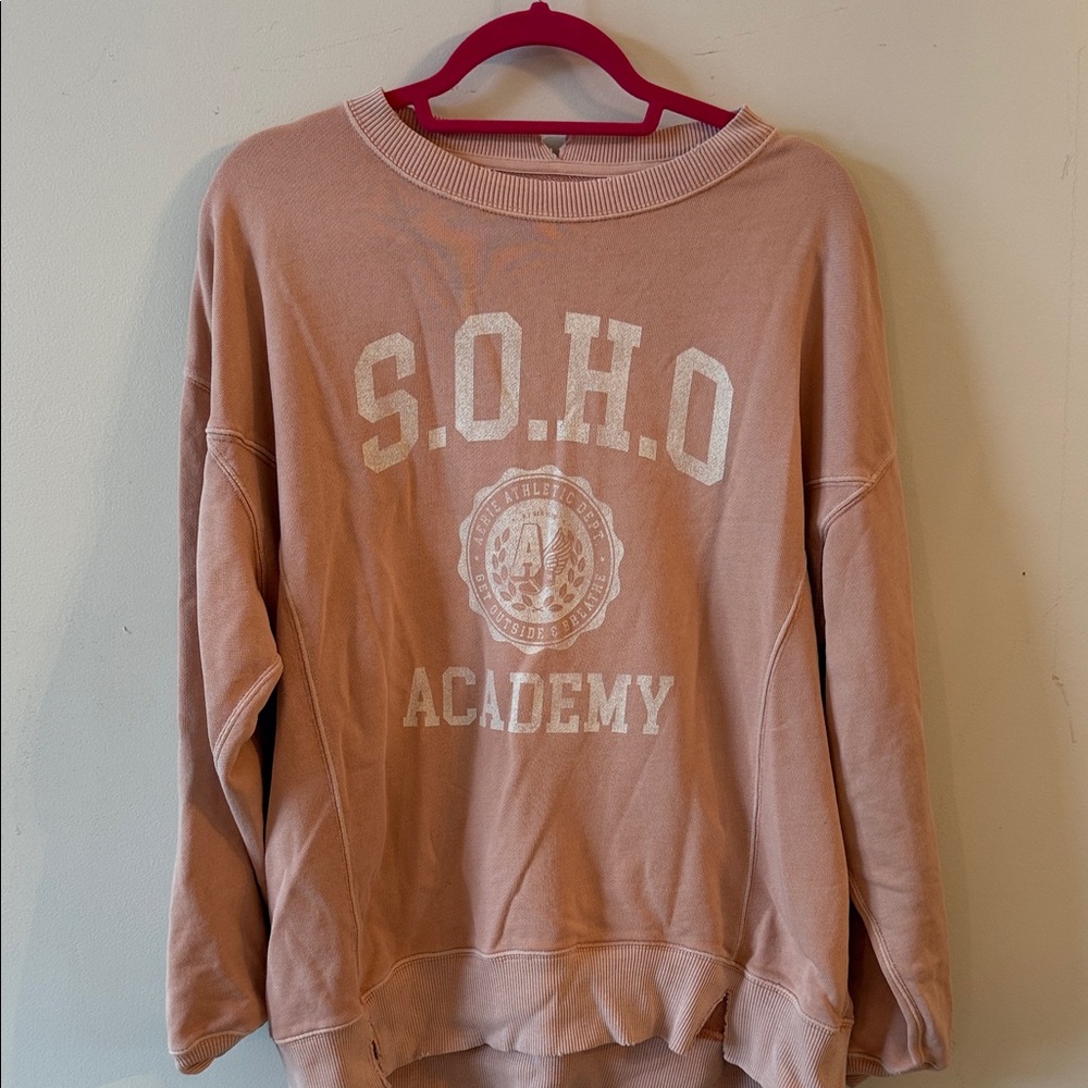 S.O.H.O Academy Pink Sweatshirt